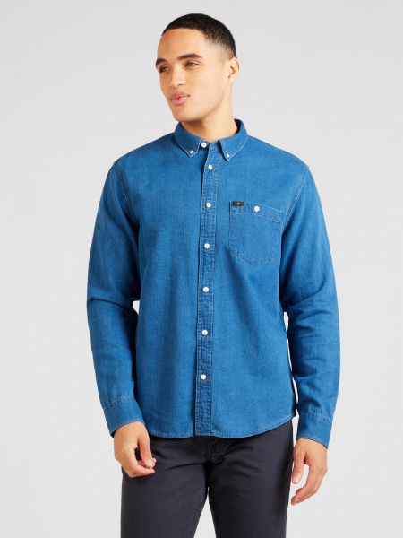 Rifľová košeľa Lee modrá