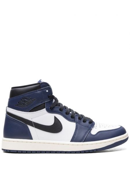 Retro sneaker Jordan Air Jordan 1 mavi