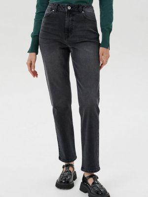 Серые прямые джинсы Conte Elegant