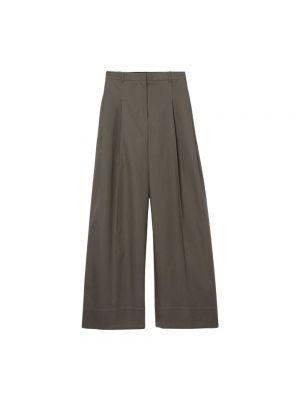 Spodnie relaxed fit plisowane 3.1 Phillip Lim zielone