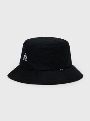 Bombažni klobuk Huf črna
