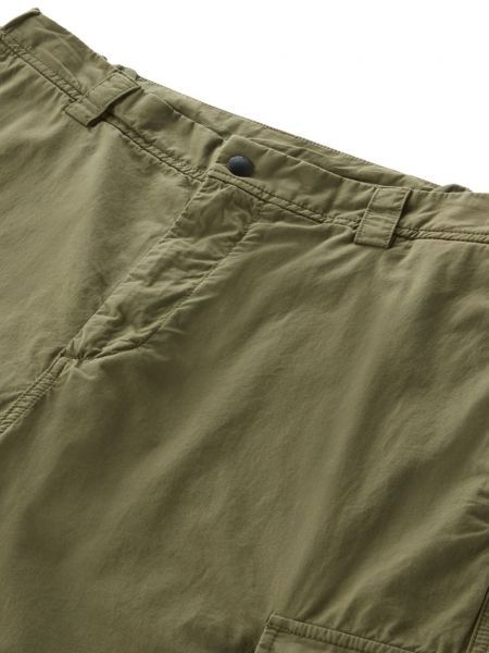 „cargo“ stiliaus kelnės Woolrich žalia