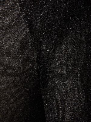 Sukienka długa z wiskozy z dżerseju Tom Ford czarna