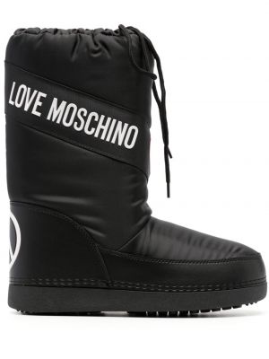 Sněžné boty Love Moschino černé