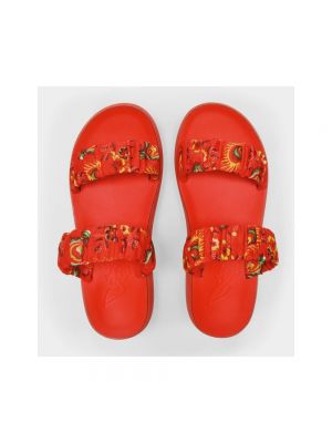 Sandalias boho Ancient Greek Sandals rojo