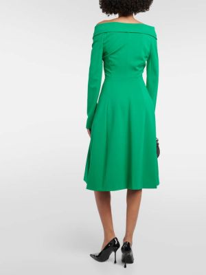 Μίντι φόρεμα Dorothee Schumacher πράσινο