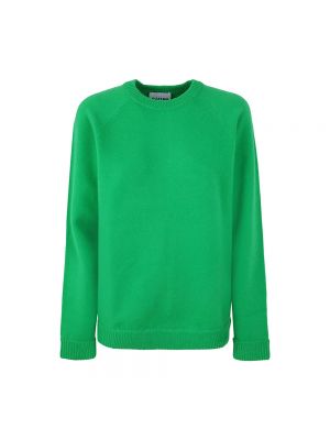 Sweter z okrągłym dekoltem Kujten zielony