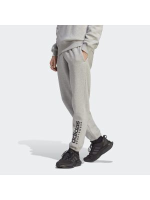 Pantalones de chándal de tejido fleece Adidas gris