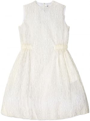 Šaty bez rukávů Noir Kei Ninomiya bílé