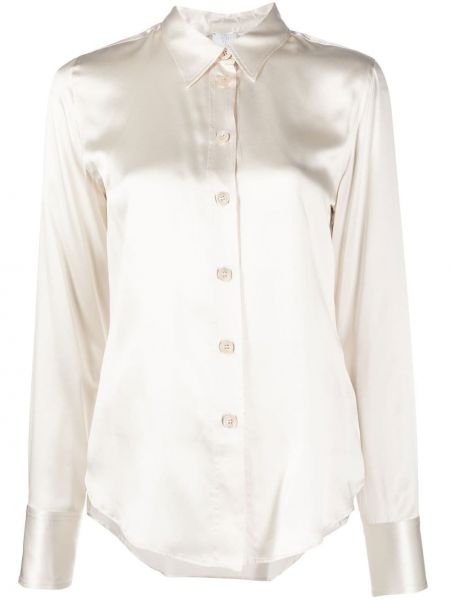 Šilkinė marškiniai Eleventy balta