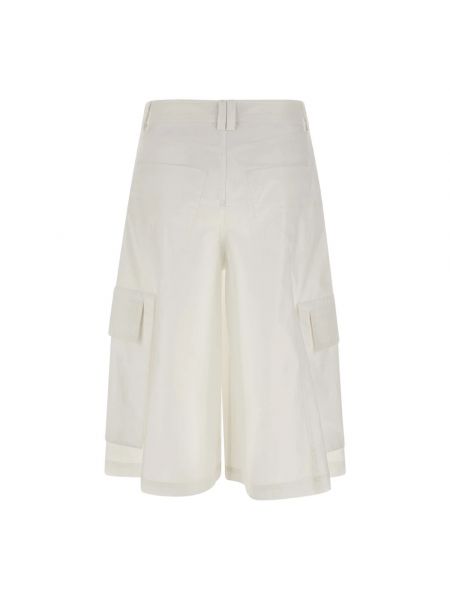 Pantalones cortos de algodón Iceberg blanco