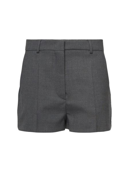 Uld shorts Sportmax grå