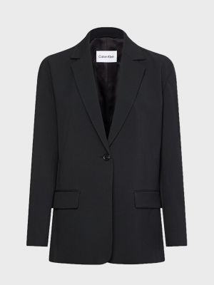 Піджак вільного крою Calvin Klein чорний