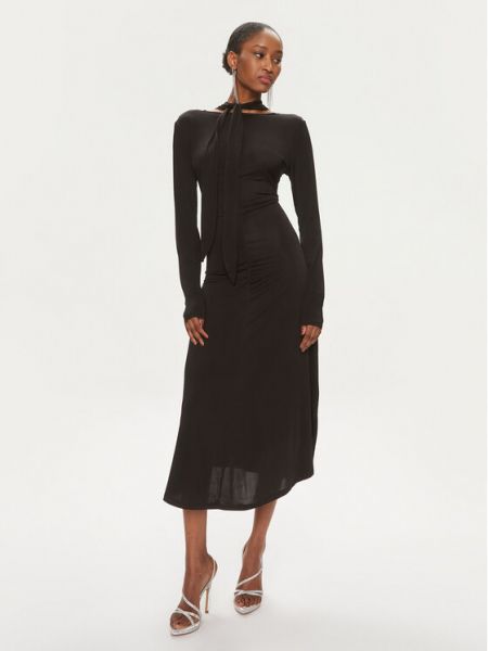 Приталенное платье Bruuns Bazaar черное