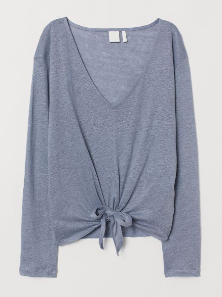 Пуловер H&m серый