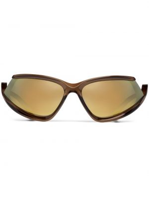 Sluneční brýle Balenciaga Eyewear hnědé