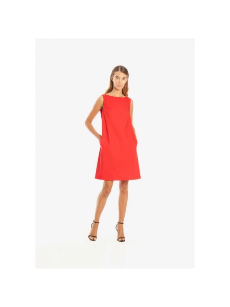 Sukienka mini Vicario Cinque czerwona