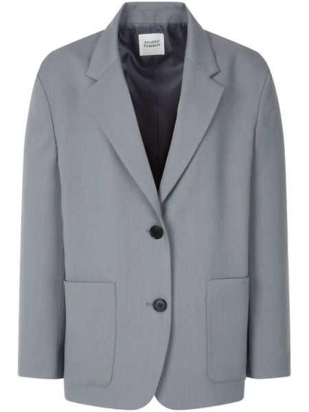 Blazer long Studio Tomboy gris