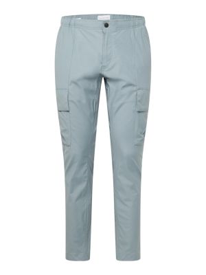 Карго панталони Calvin Klein Jeans сиво