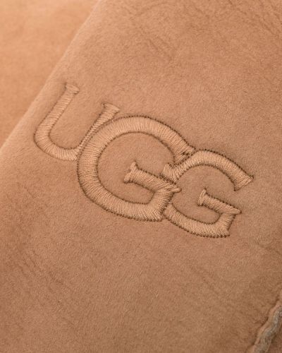 Handschuh mit stickerei Ugg braun