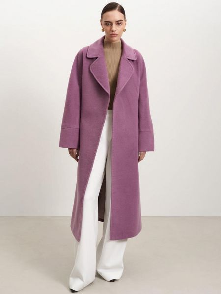 Фиолетовое пальто Brusnika