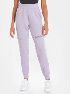Pantalon de joggings large Calvin Klein Performance violet