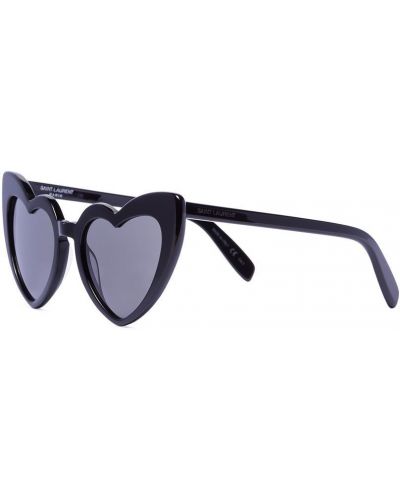 Gafas de sol con corazón Saint Laurent Eyewear negro