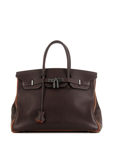 Bolso clutch Hermès marrón
