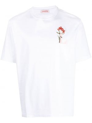 Тениска на цветя Lanvin бяло