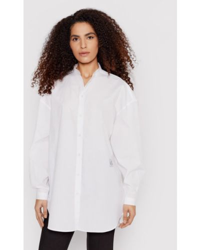 Armani Exchange Košile 3LYC15 YNWQZ 1000 Bílá Relaxed Fit