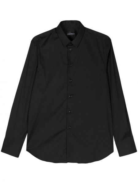Einfarbige hemd Emporio Armani schwarz