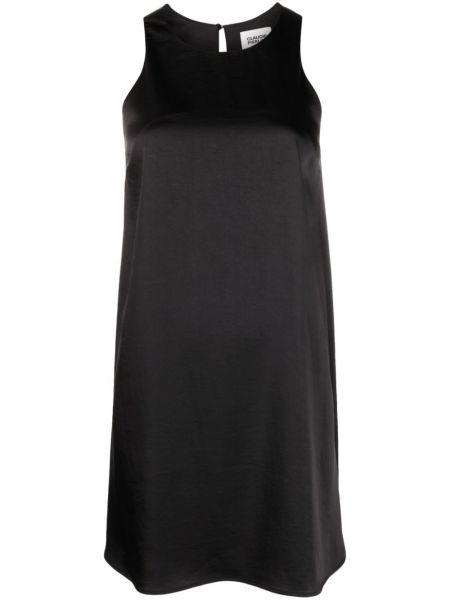Saténové mini šaty Claudie Pierlot čierna