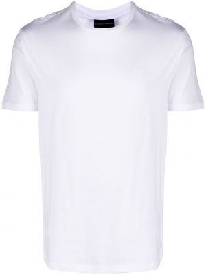 Camiseta slim fit manga corta Emporio Armani blanco
