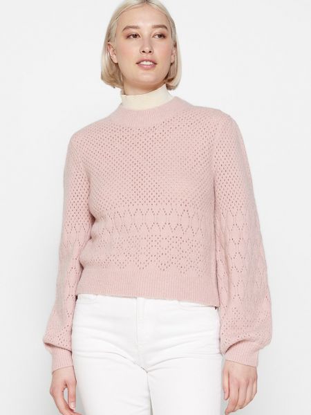 Sweter Diane Von Furstenberg różowy