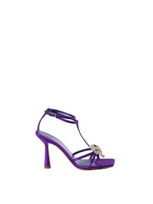 Chaussures de ville en satin Aldo Castagna violet