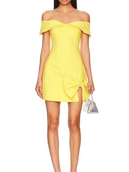 Mini vestido Elliatt amarillo