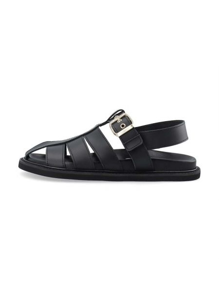 Kožne sandale Bianco crna