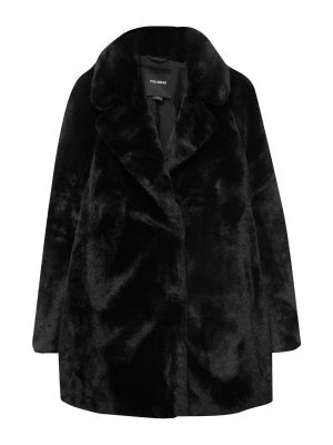 Krátký kabát Pull&bear čierna