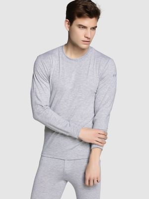 Camiseta de manga larga manga larga Impetus gris