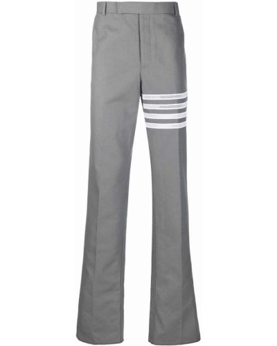 Pantalones rectos Thom Browne gris