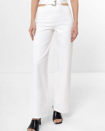 Прямые джинсы Lichi, белые