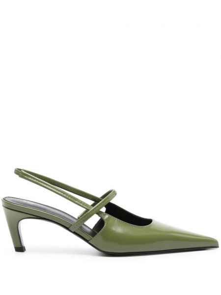 Slingback riemchenpumps Toteme grün