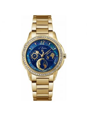 Наручные часы L'Duchen Наручные часы L'Duchen D женские, кварцевые, лунный календарь, водонепроницаемые золотой
