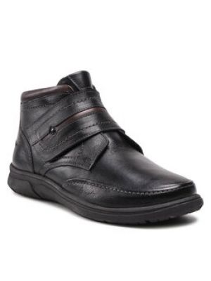 Černé kotníkové boty Comfortabel