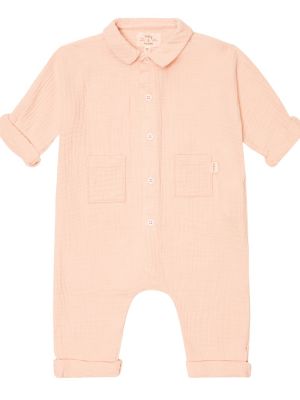 Bomuld romper for piger Il Gufo pink