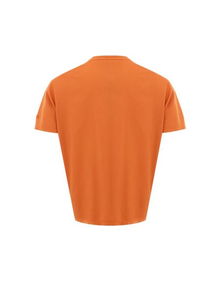 Camiseta de algodón Paul & Shark naranja