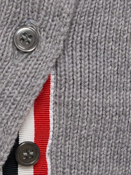 Suéter de punto Thom Browne gris