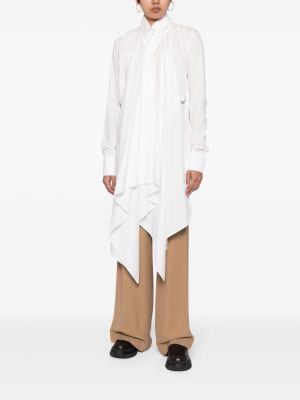 Asymmetrische hemd Marc Le Bihan weiß