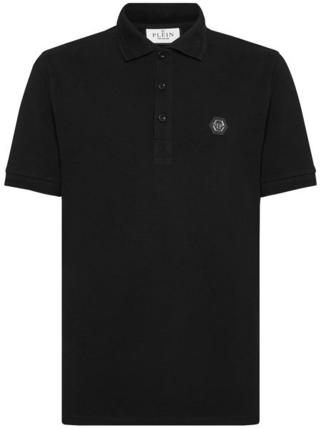 Poloshirt aus baumwoll Philipp Plein schwarz