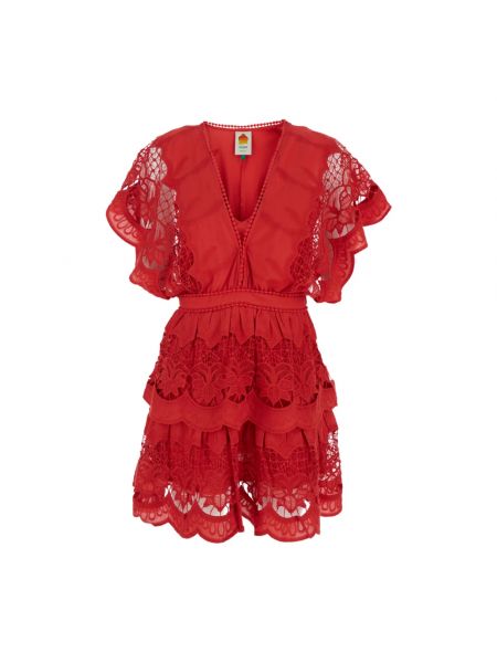 Sukienka mini Farm Rio czerwona
